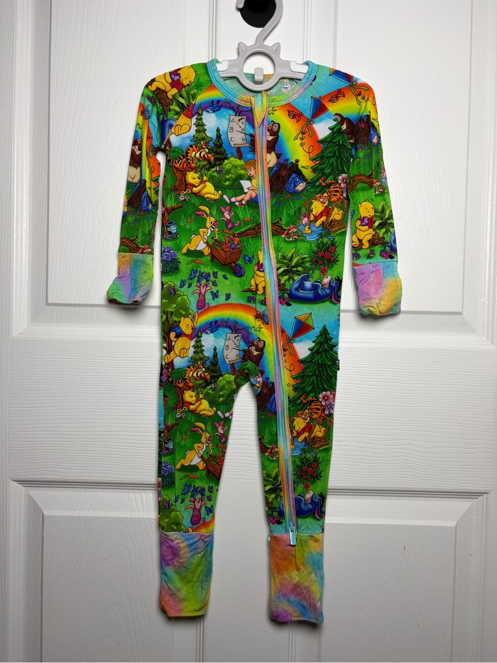 Sugar Swan Disney Winnie the Pooh Bamboo Convertible Zippy 6-12M EUC